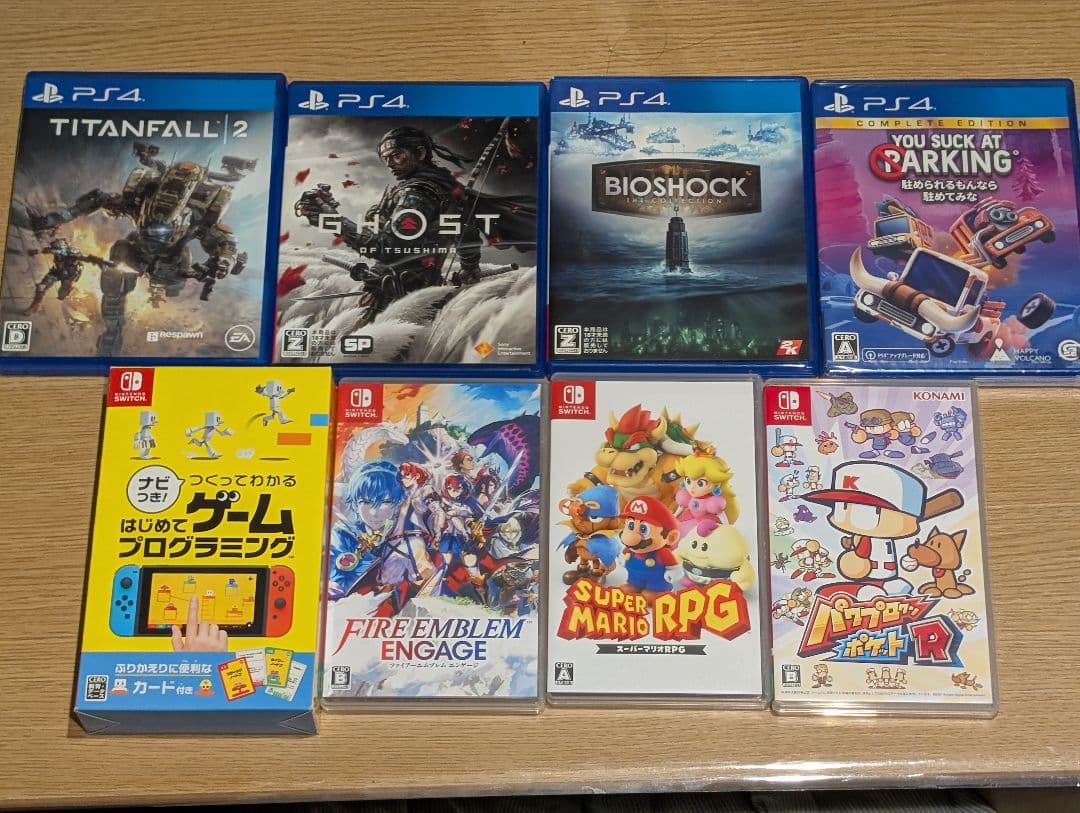 PS4/Nintendo Switch ゲームセット Nintendo Switch 5本ソフトセット Nintendo Switch ソフト 5本セット