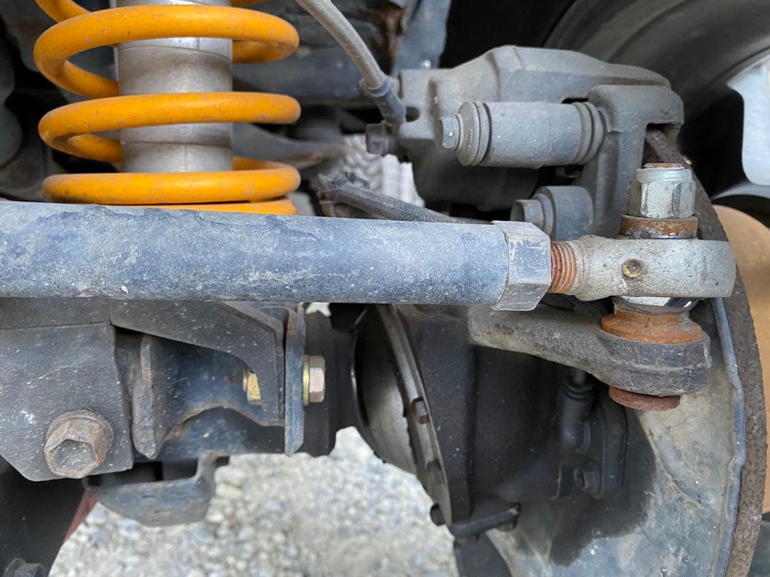 ジムニー JB23 ステアリング補正 アップマウント タイロッドエンド 逆