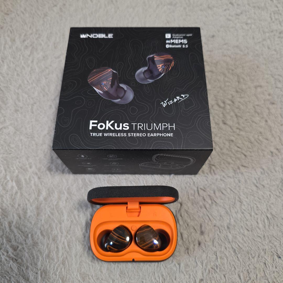 Noble Audio FoKus TRIUMPH ワイヤレスイヤホン Noble Audio FoKus Triumph – e☆イヤホン