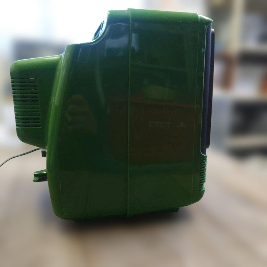 パナカラー ブラウン管テレビ TH-11S7(S) 緑色