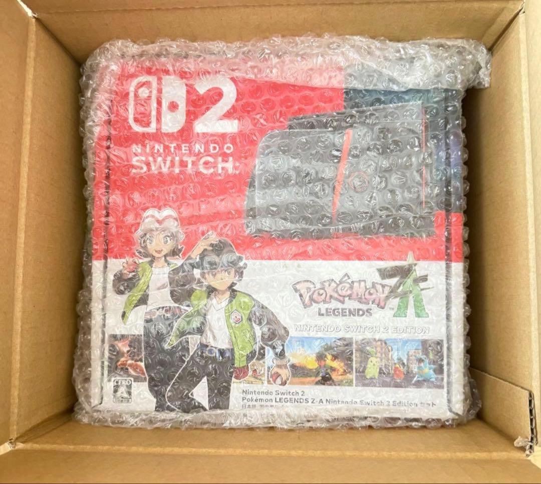 【新品未開封】Nintendo Switch2 Pokémon Z-A同梱版 Amazon.co.jp: Nintendo Switch 2（日本語・国内専用） Pokémon