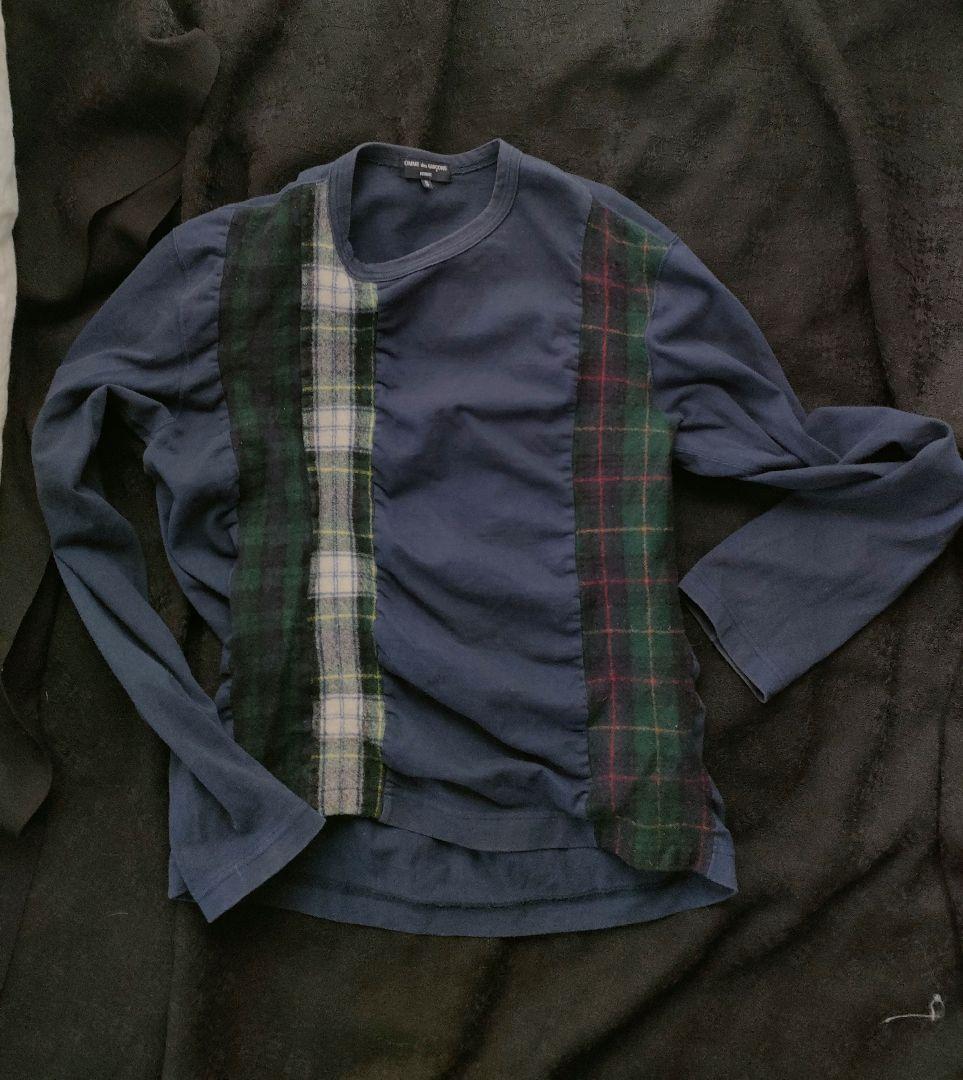 COMME des GARÇONS 長袖トップス チェック柄 中古・古着通販】COMME des GARCONS HOMME (コムデギャルソン オム