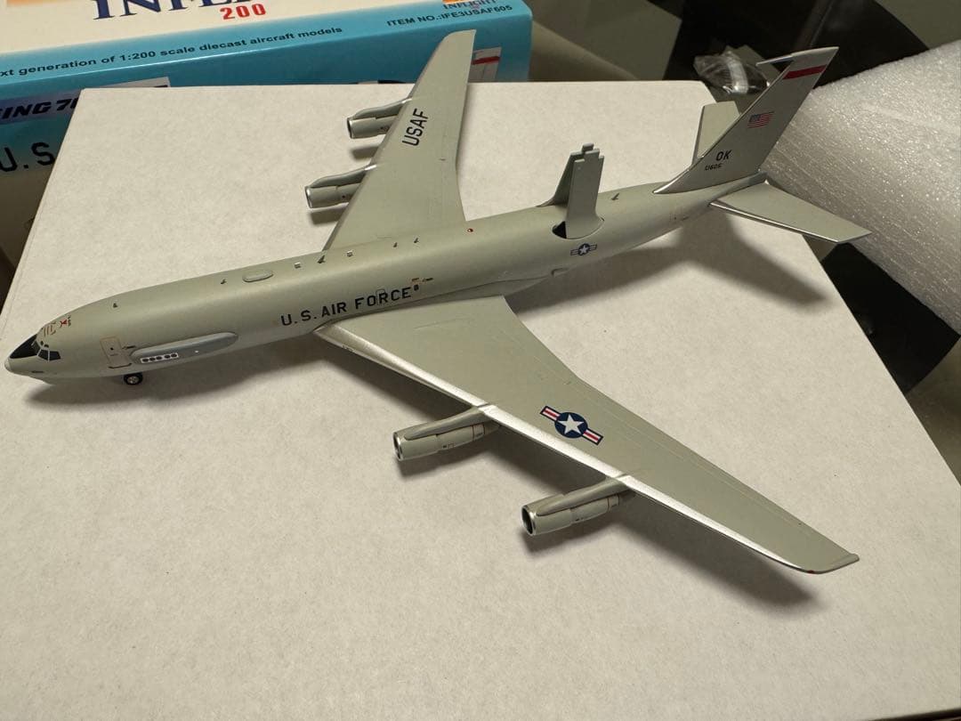 inflight200 E-3 アメリカ空軍 ダイキャスト 飛行機模型 - メルカリ