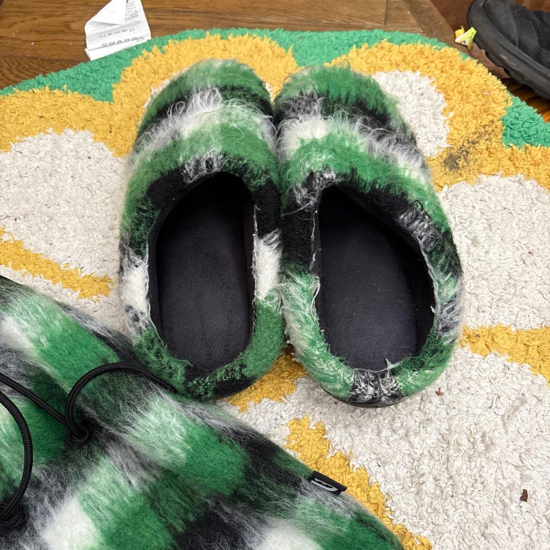 み*さ様 SUBU フリーススリッパ グリーン - メルカリ