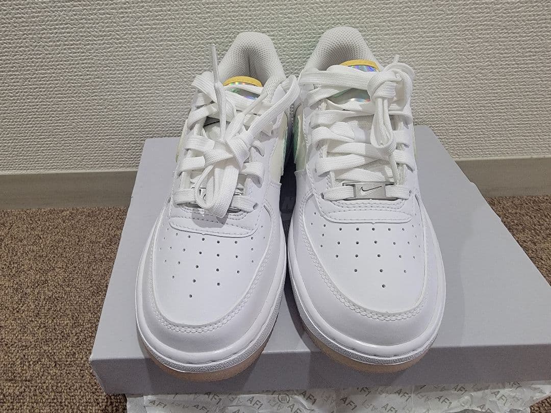 NIKE AIR FORCE 1 22.5cm ジュニアシューズ