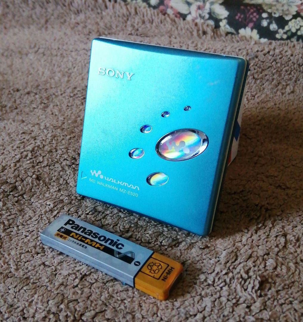 動作品】SONY MDウォークマン MZ-E520 ガム電池付送料込 - メルカリ