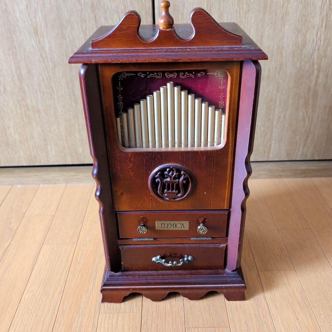 ELEMIKA 電子クラシックオルゴール付き ジュエリーボックス