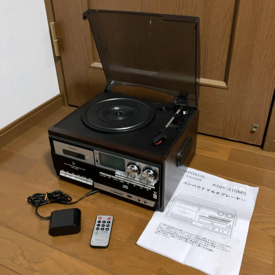 WINTECH マルチオーディオプレーヤー KRP-310MS 動作確認済 - メルカリ