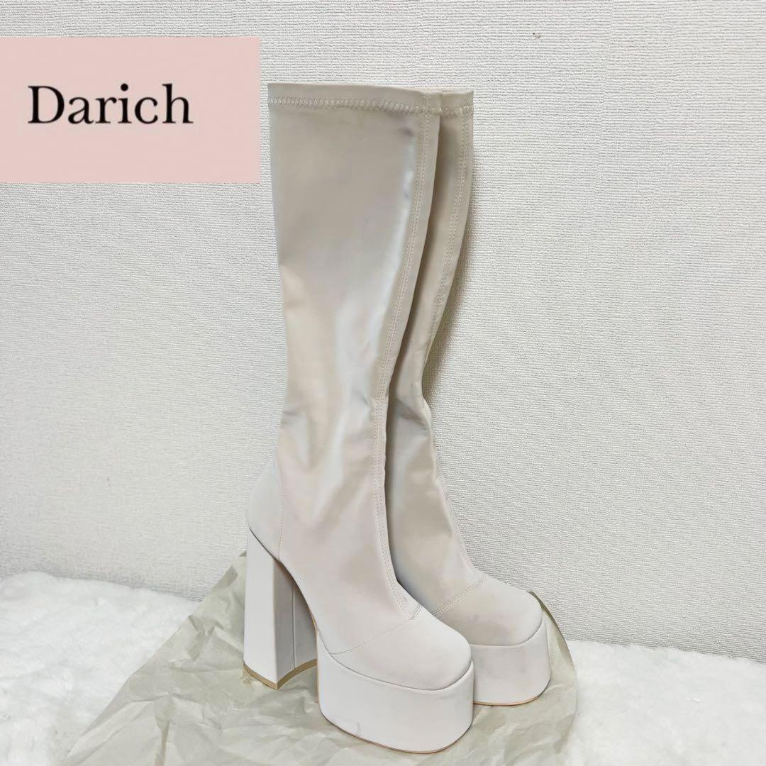 Darich ダーリッチ ウルトラストレッチレザーロングブーツ S