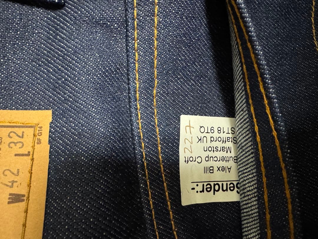 80s USA製 Levi's 517-0217 デッドストック W42 L32 - メルカリ