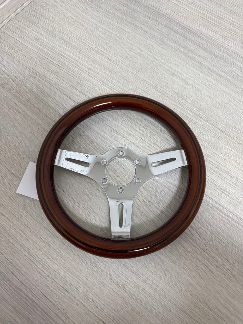 新品未使用29πウッドステアリング - メルカリ