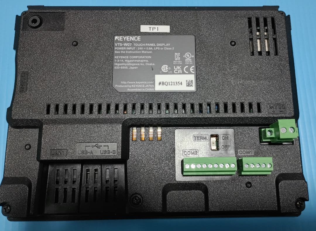 KEYENCE VT5-W07 タッチパネル + PSR-SC24 30W電源 - メルカリ