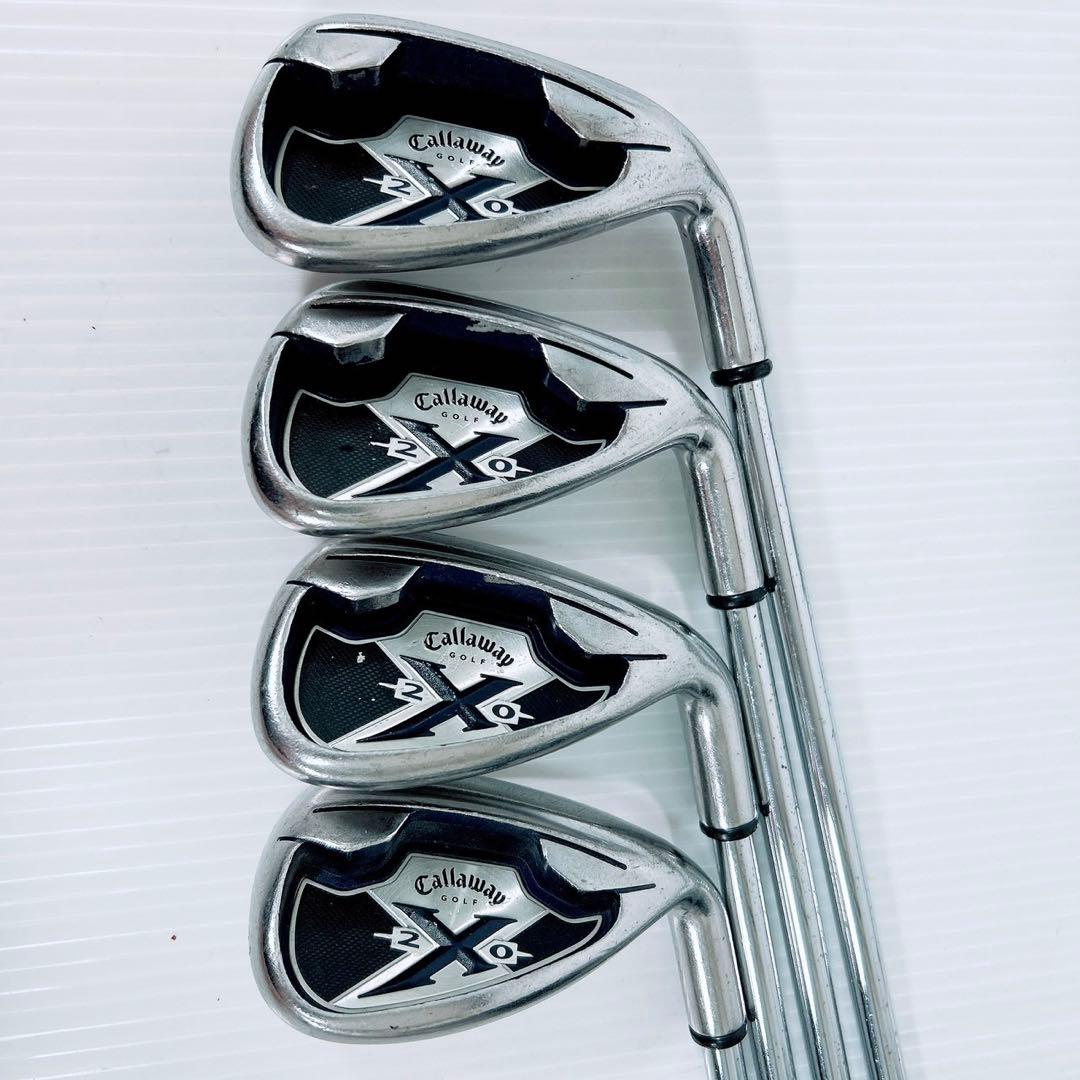 Callaway キャロウェイ X20 アイアン 8本セット#5-9,P,A,SFLEX R