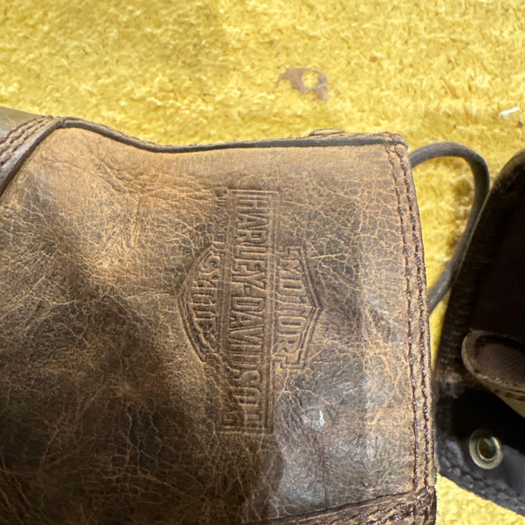 う*り様 【極美品】ハーレーダビッドソン 純正 ライディングブーツ