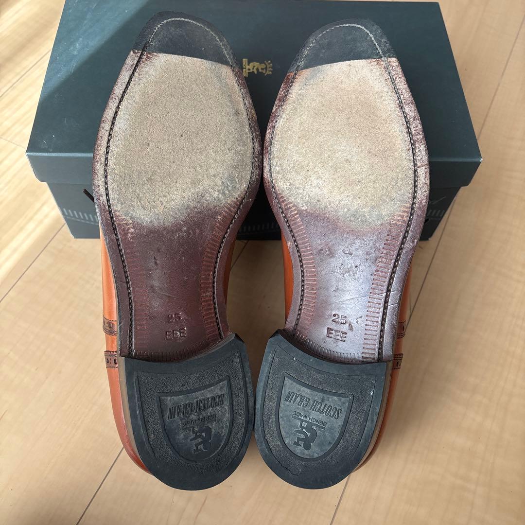 美品】スコッチグレイン インペリアルⅢ ブラウン 25cm - メルカリ