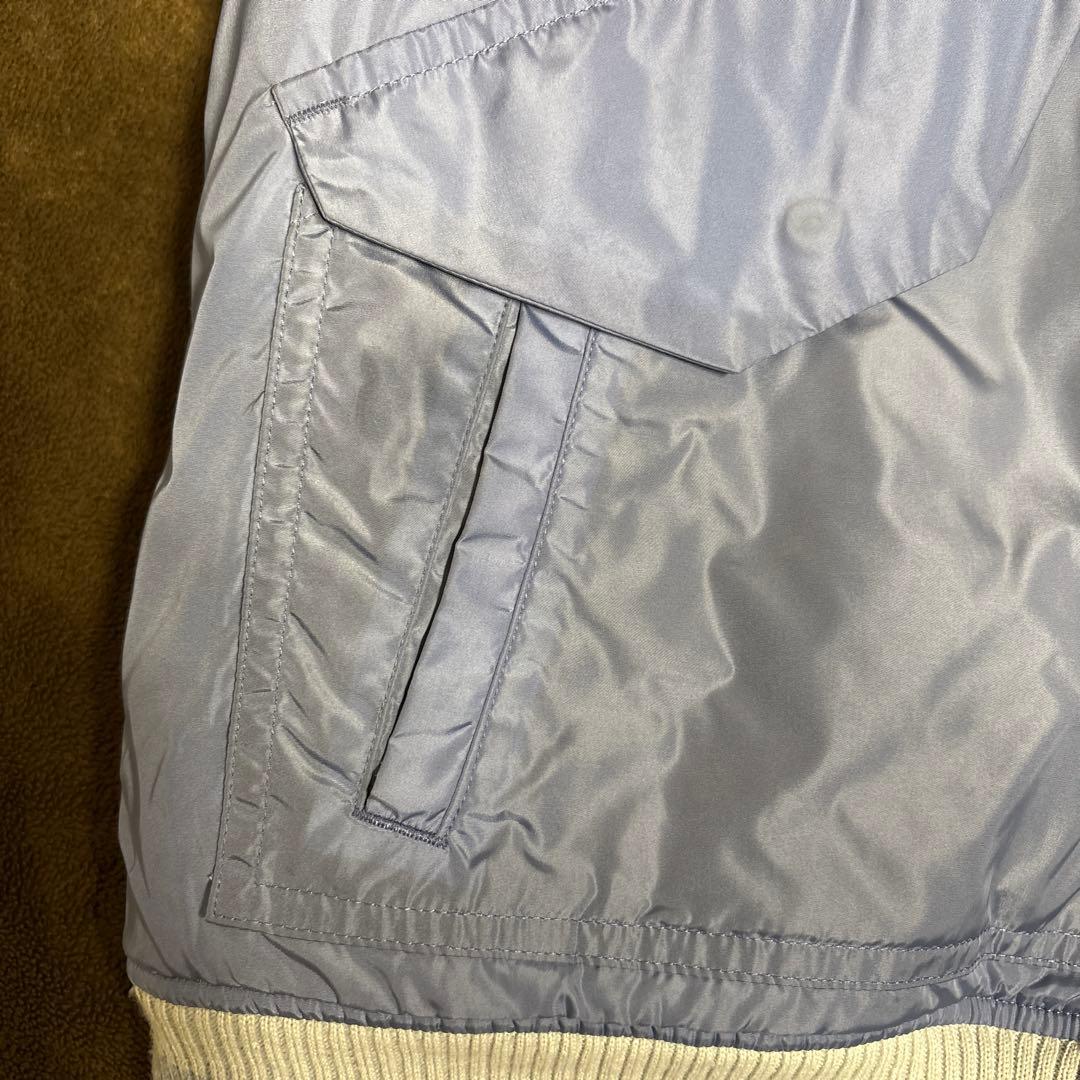 ジャケット・アウター TTT_MSW NYLON FLIGHT JACKET \"blue\"