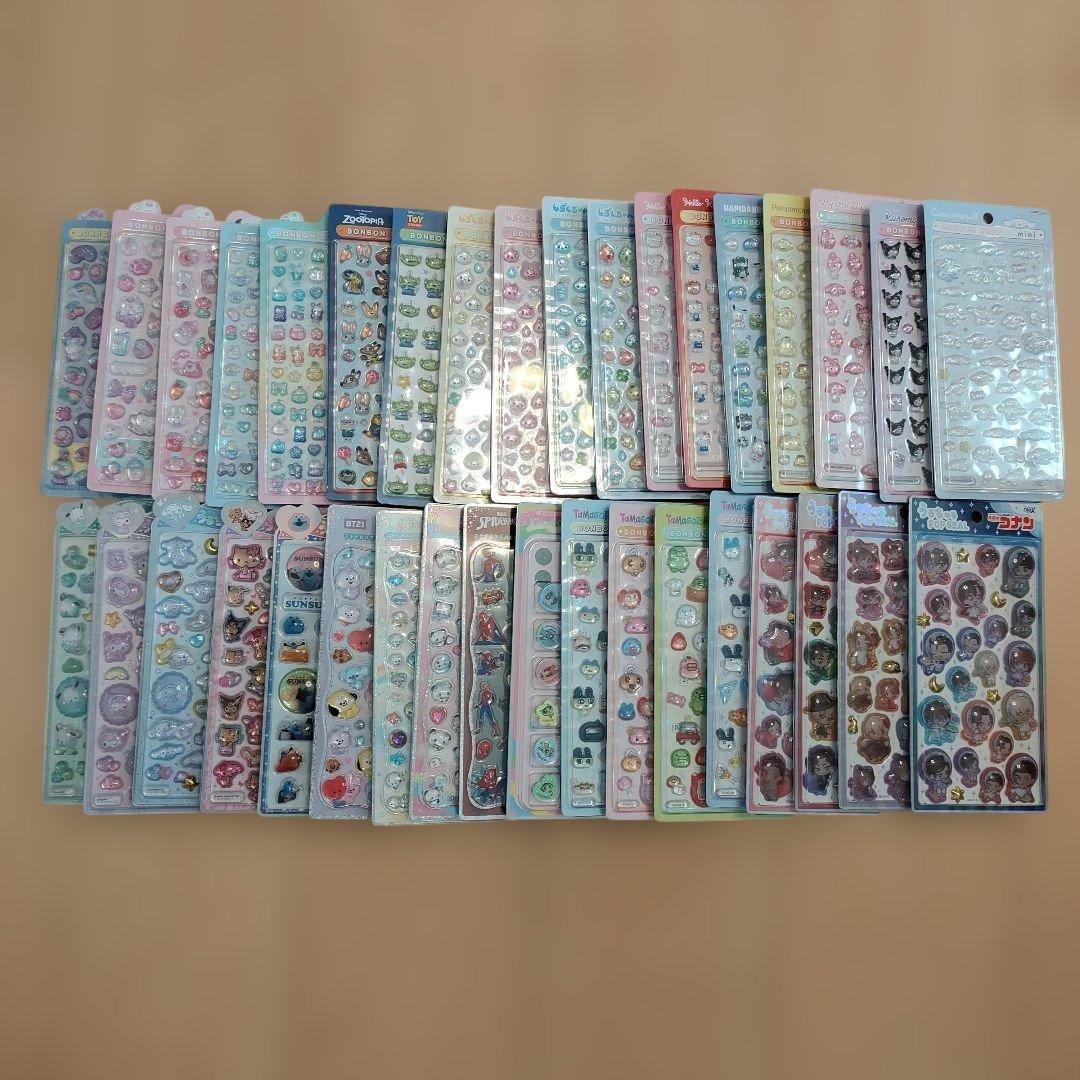 ボンボンドロップシール ボンドロ セット 36枚うるちゅる プチドロ