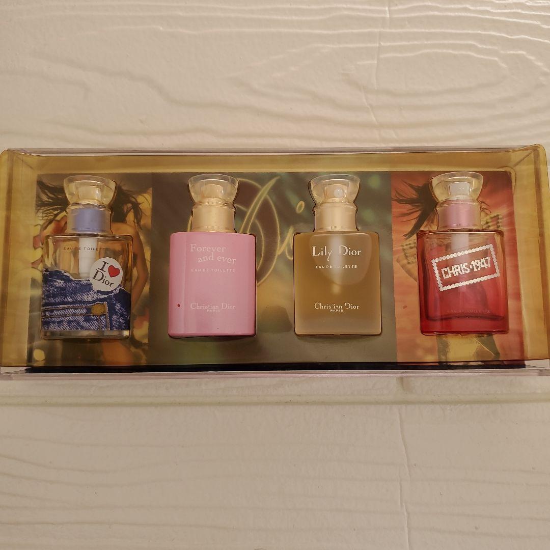 Dior ディオール 香水 ミニボトル 7.5ml 4本セット - メルカリ