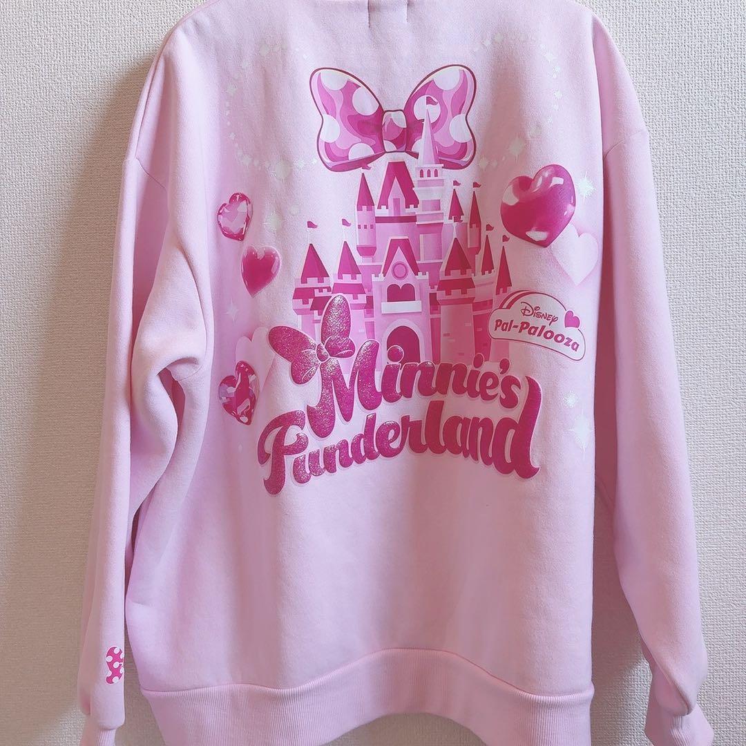 ディズニー パルパルーザ ミニー トレーナー ピンク - メルカリ