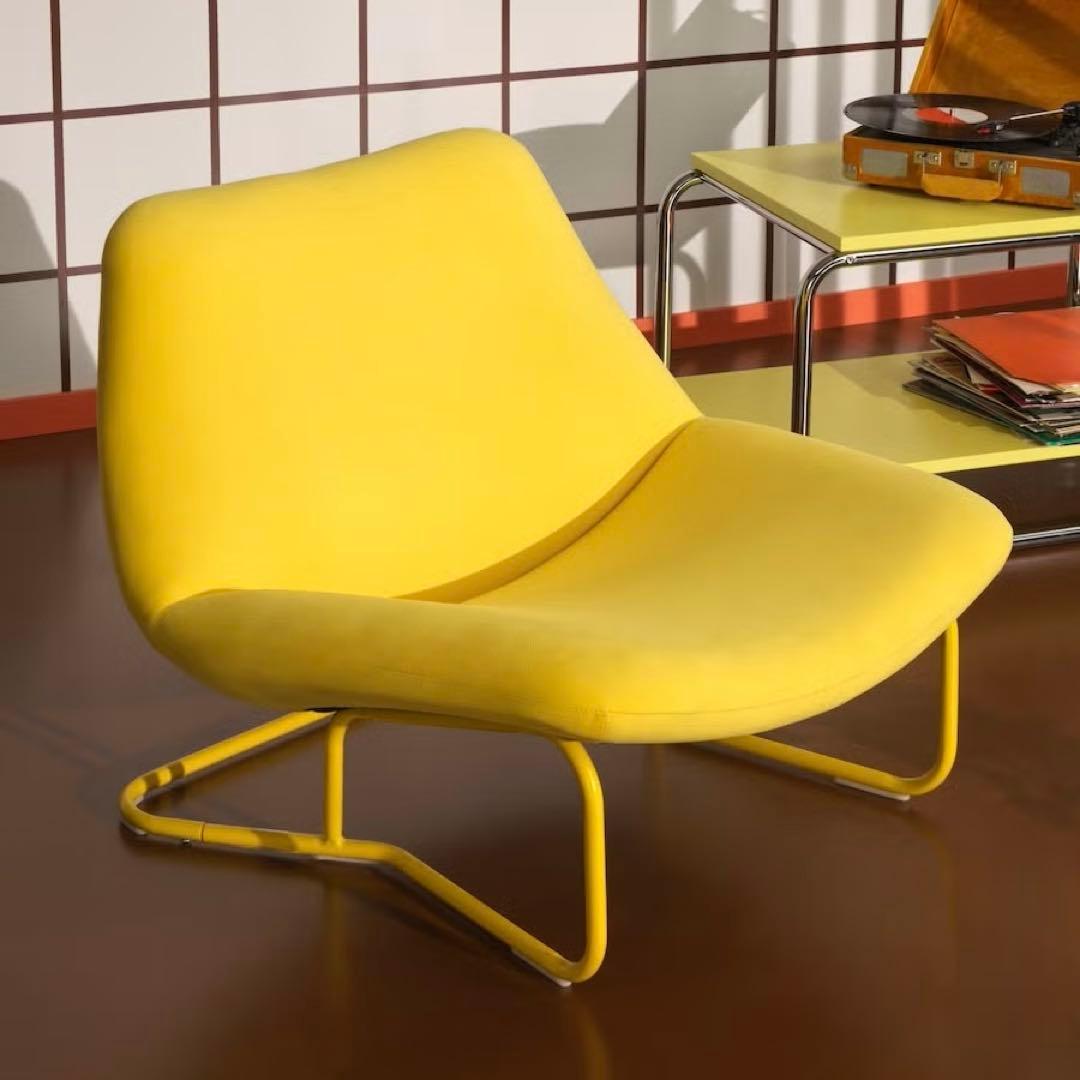 IKEA ソテネス パーソナルチェア イエロー 1月末で出品取り下げ - メルカリ