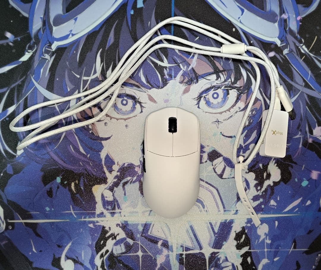 マウス・トラックボール LAMZU Maya X 8k White LAMZU MAYA X Gaming Mouse