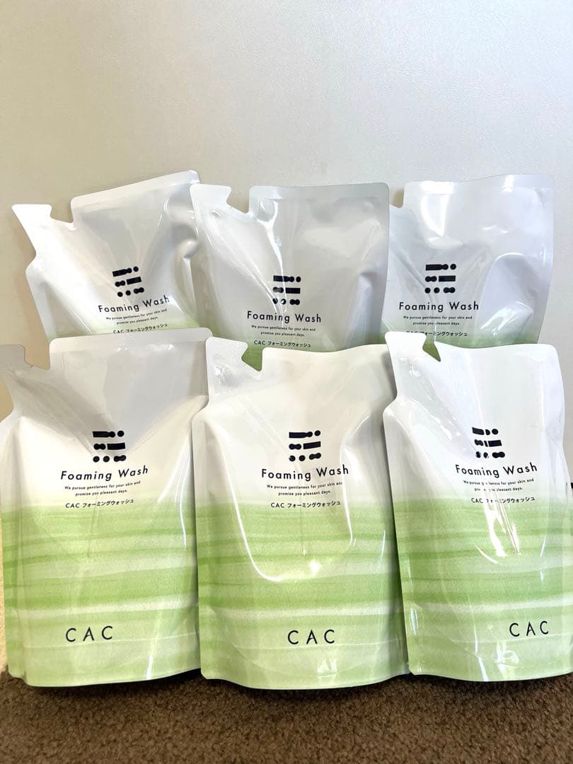 ＣＡＣ化粧品　フォーミングウォッシュ レフィル　6袋 詰め替え用 cac CAC フォーミングウォッシュ400mlレフィル: 商品一覧 |CAC公式