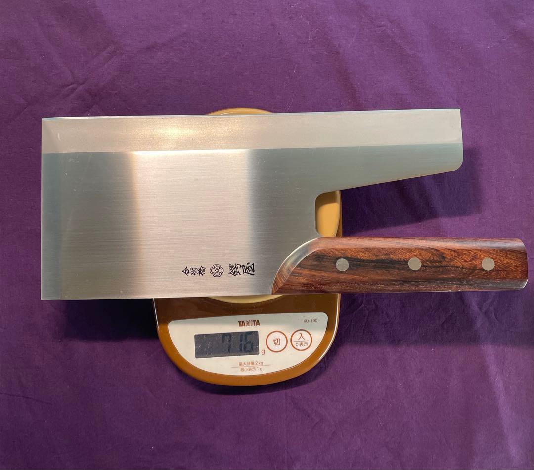 合羽橋つば屋 そば切り包丁 刃長28.5cm - メルカリ