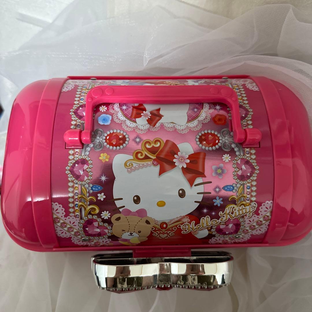 廃盤‼️平成レトロ ハローキティ 缶 小物入れ メイク入れ 収納ボックス
