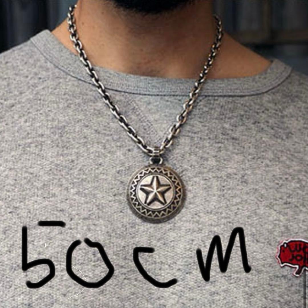 ラッキージョン スターオーバーレイペンダント 極太 ホピ ネックレス2