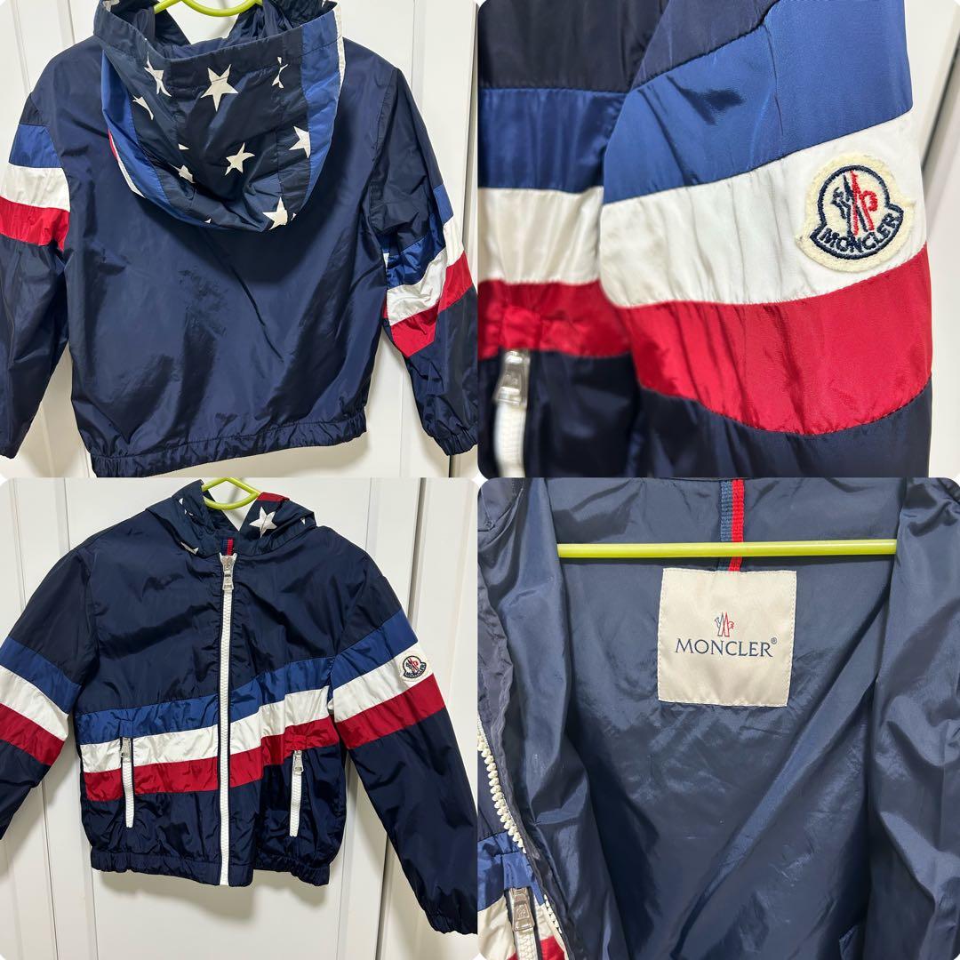 MONCLER ナイロンジャケット 星柄フード4A - メルカリ
