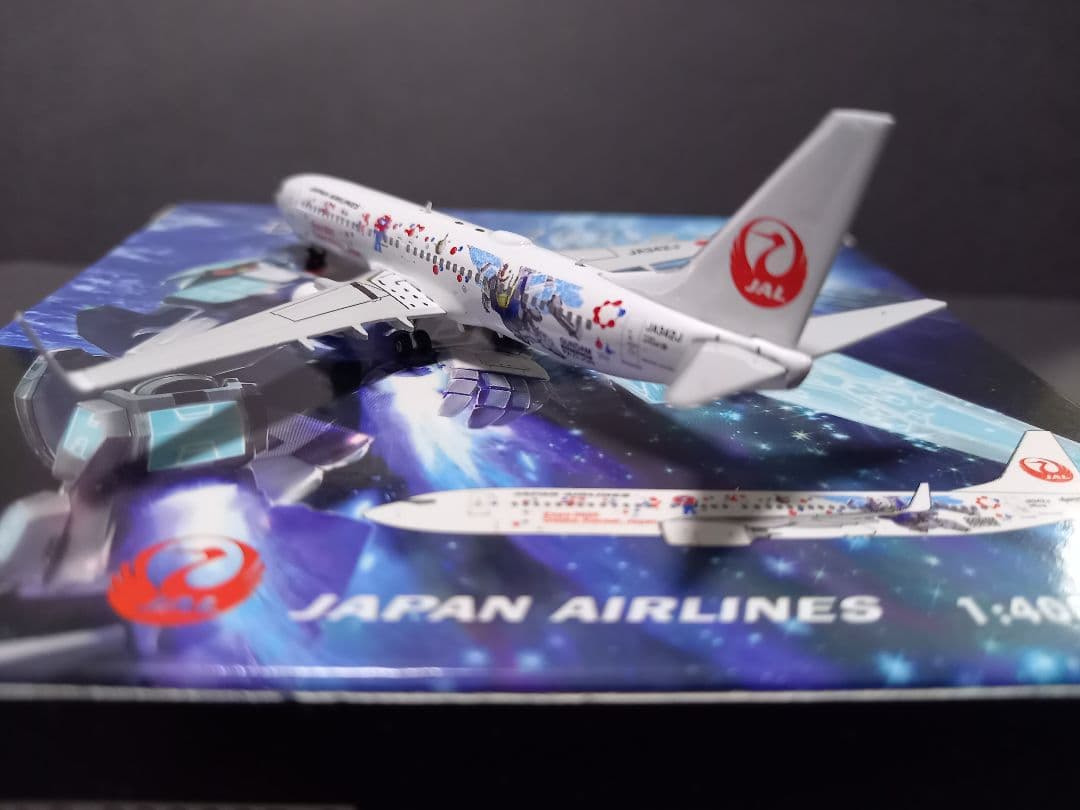 phoenix 1/400 JAL B737-846 JA342J ガンダム ③ JAL B737-846 JA342J