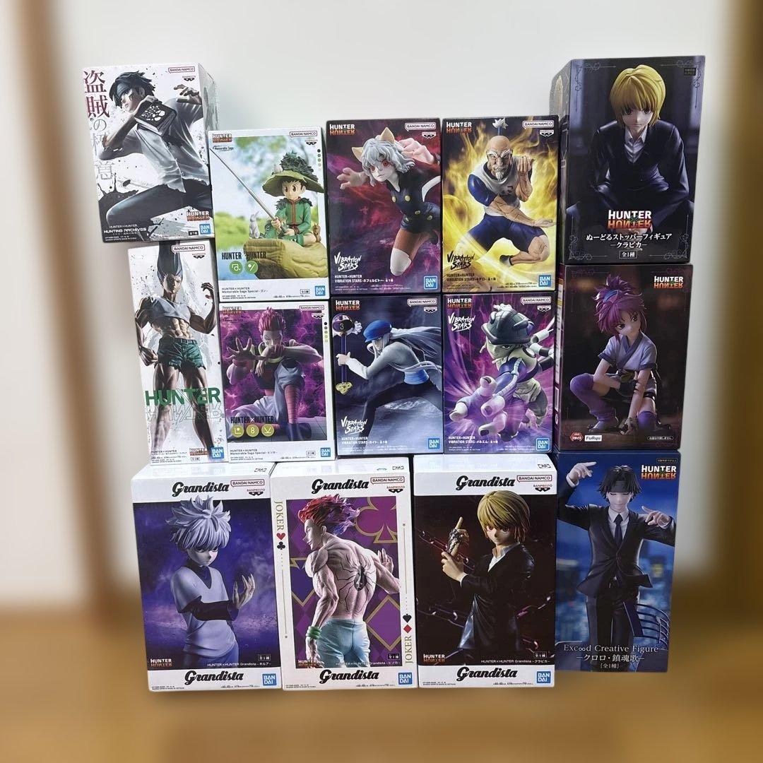 HUNTER×HUNTER フィギュア まとめ売り ヒソカ クロロ マチ カイト