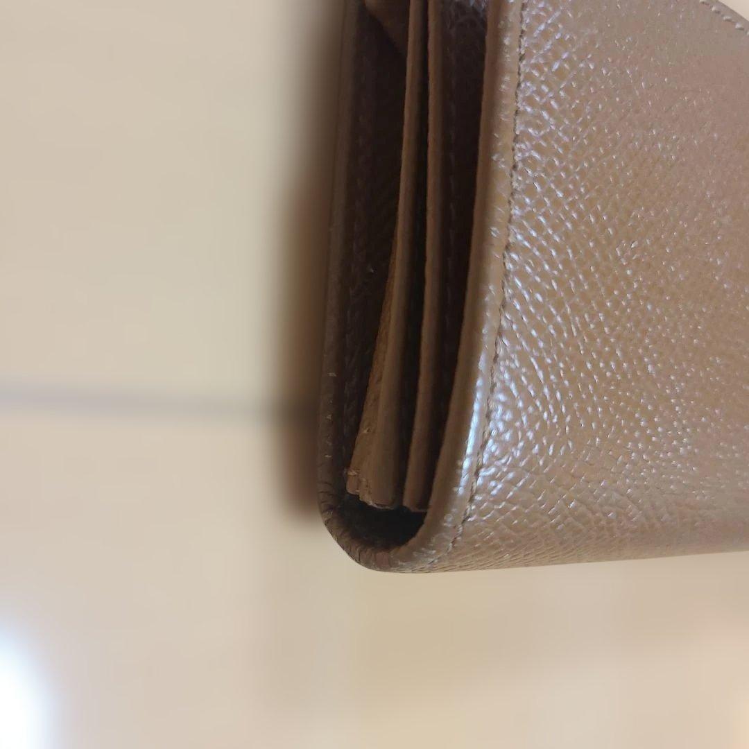 BVLGARI ブラウンレザー 名刺入れ - メルカリ