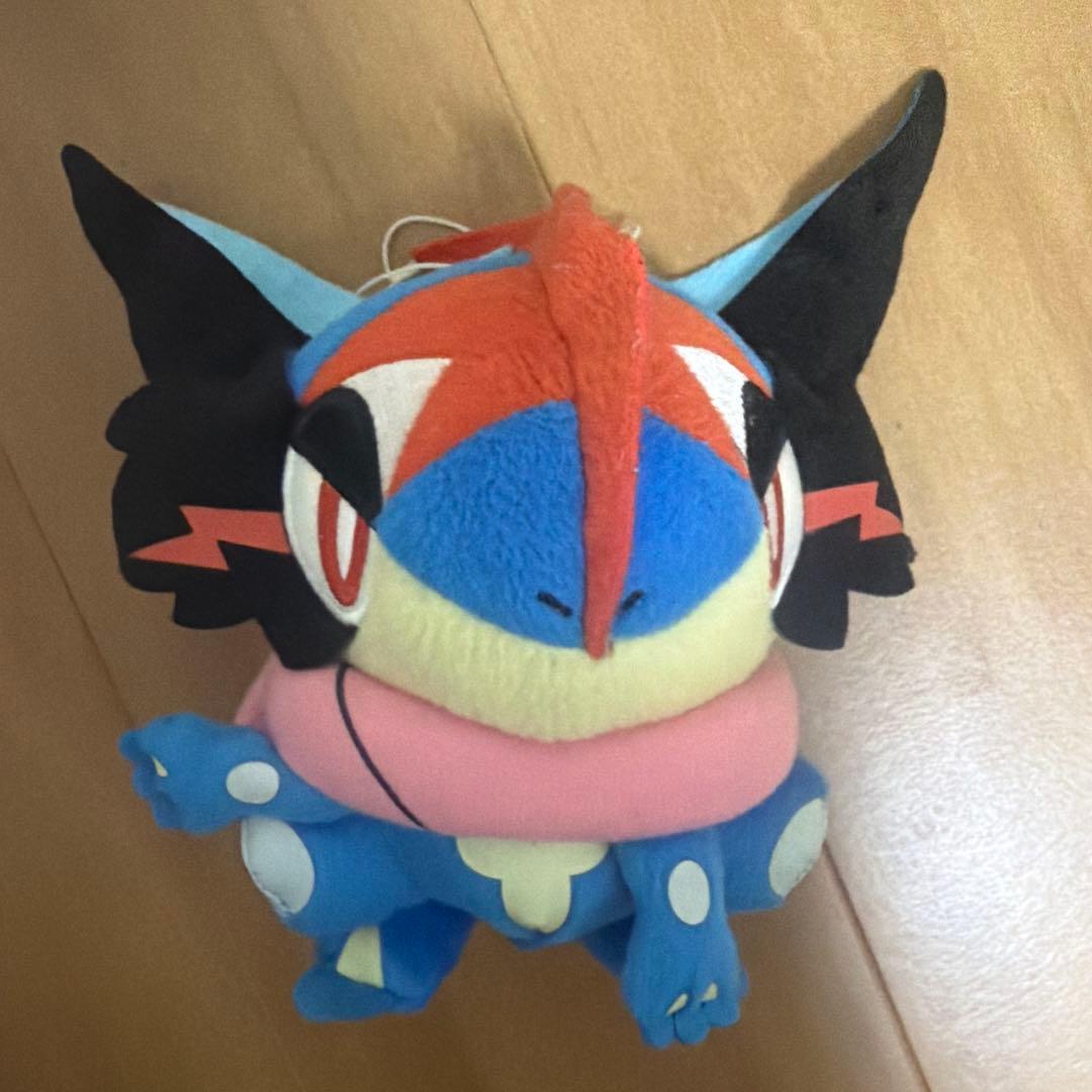 ポケモン サトシゲッコウガ コロッとまんまるぬいぐるみ - メルカリ