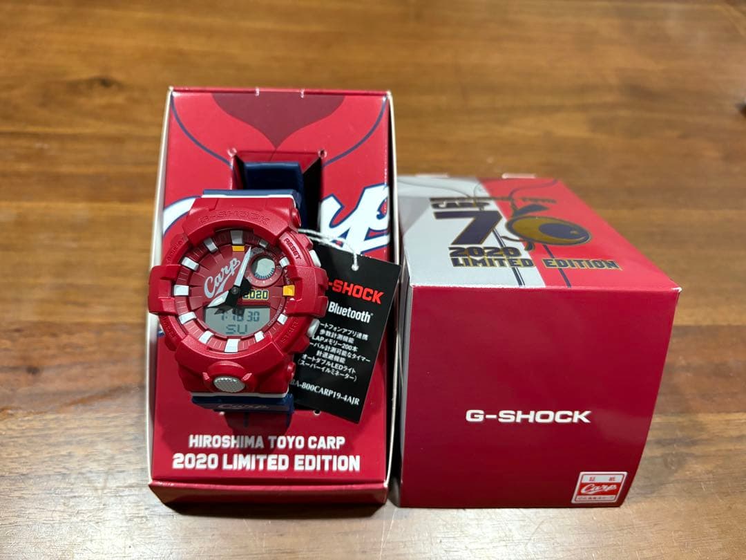 2020年 カープ G-SHOCK LIMITED EDITION 新品・未使用 Amazon.co.jp: G-SHOCK(ジーショック) カープ 2020 70周年 : ファッション