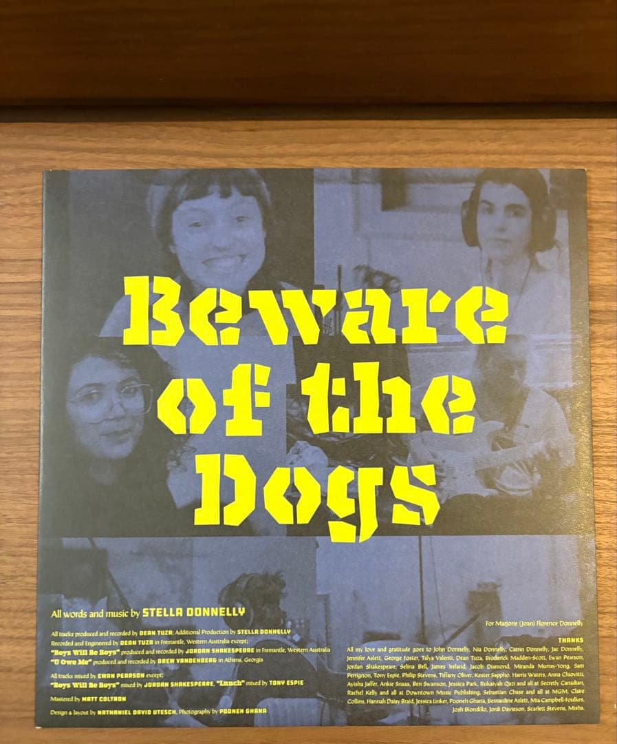 ステラ・ドネリー／Beware of the dogs限定グリーンカラー盤LP