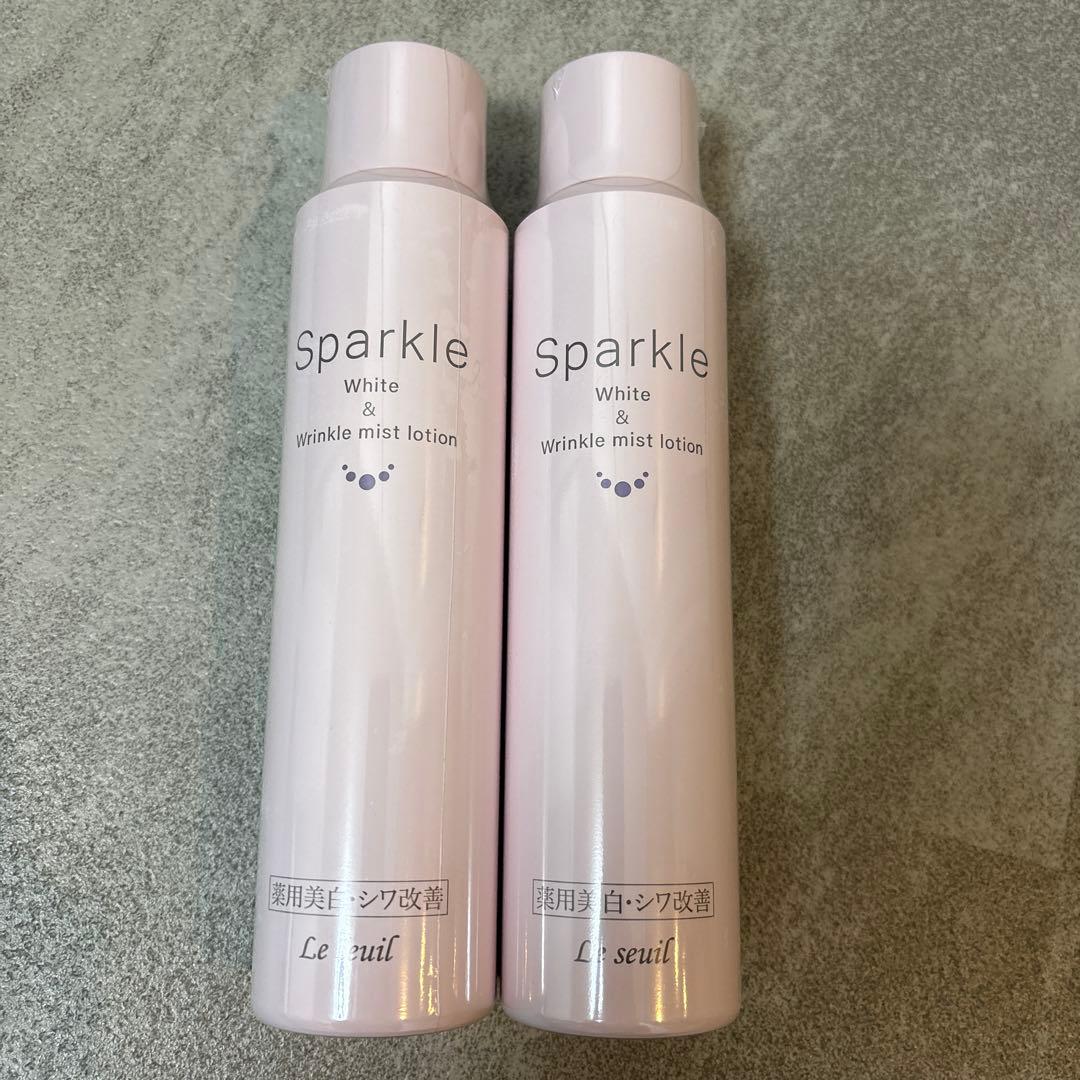 新品未開封 ルソイル スパークルホワイト＆リンクルミストローション 2