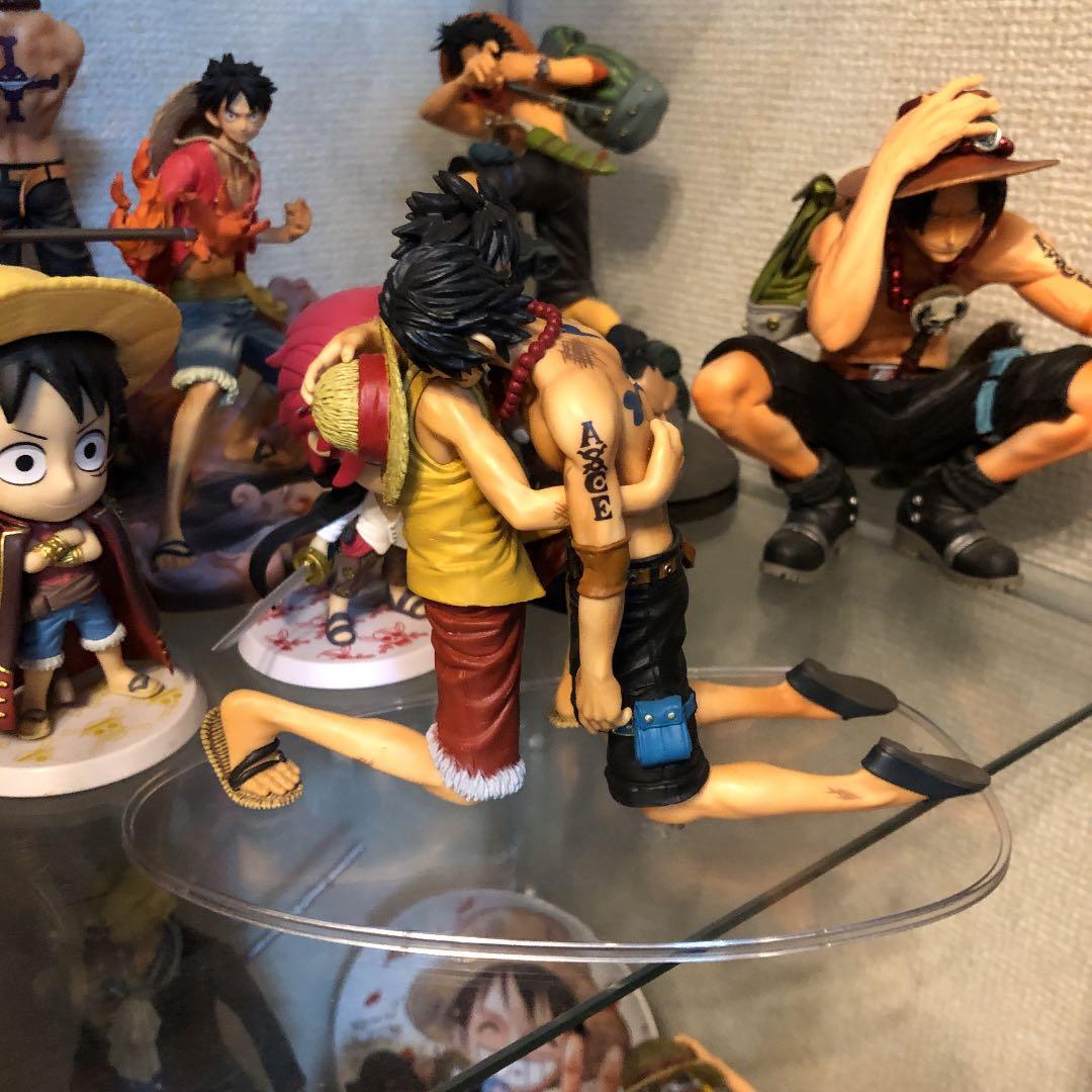 ワンピースフィギュア ドラマティックショーケース ルフィエースセット