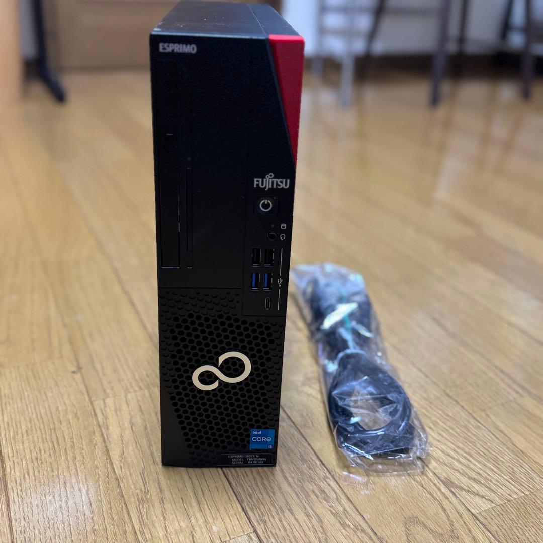 富士通 スリムPC ESPRIMO D6012 12世代i5 美品 メモリ16G