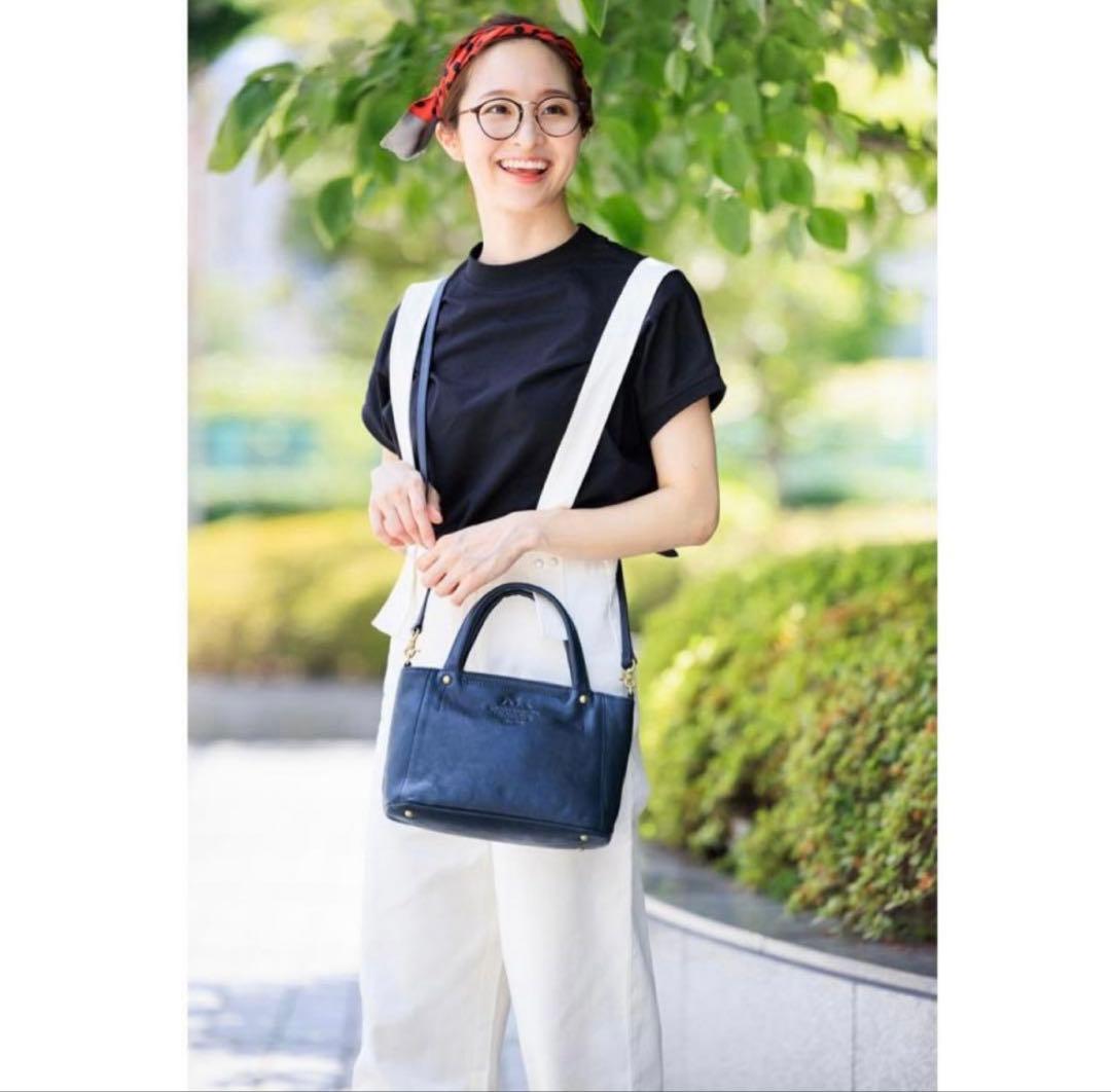 未使用級 Dakota ダコタ キューブ ショルダーバッグ 2way 牛革 黒