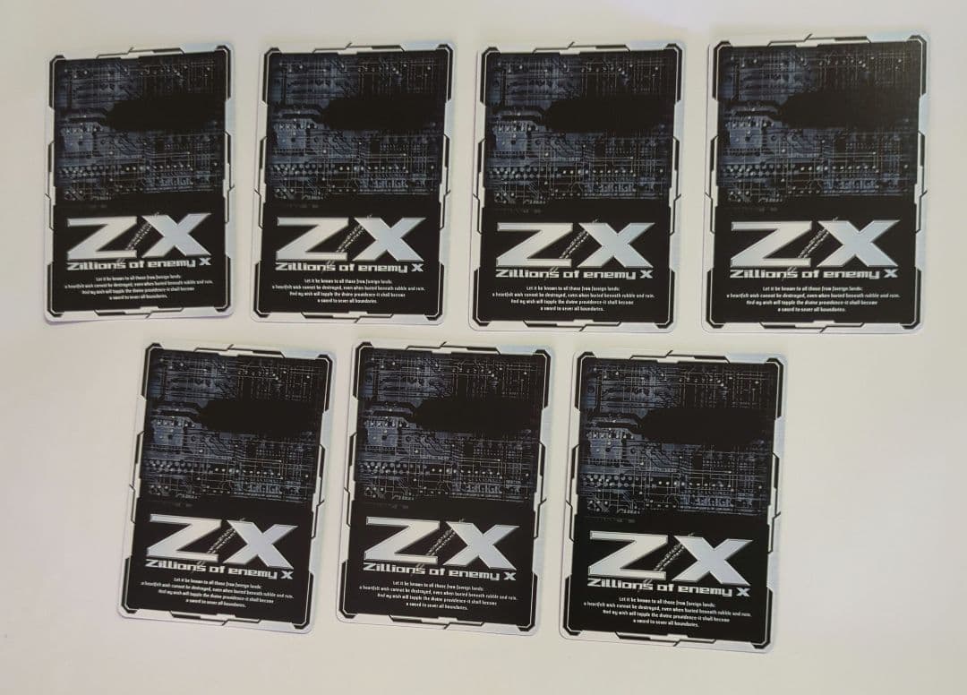 最新 Z/X ゼクス プロモ ぜくげ〜これくしょんオーヴァーロード 全7種