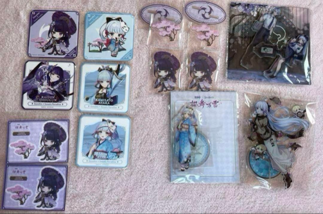 原神スイパラコラボ バーバラ、綾華、雷電等 - メルカリ