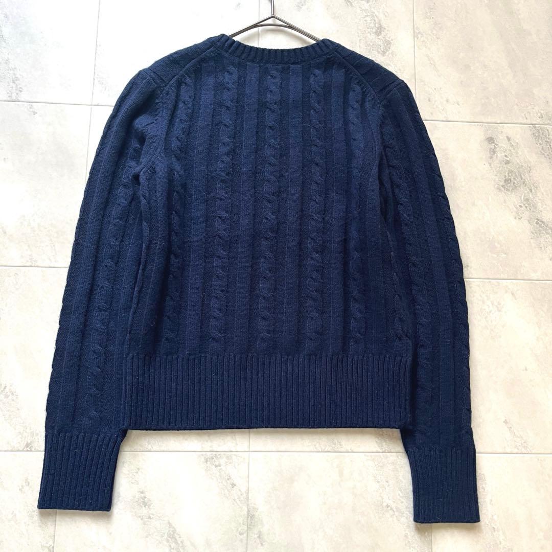 美品♡セリーヌ フィービー期 カシミヤ100% ケーブルニット トリオンフ