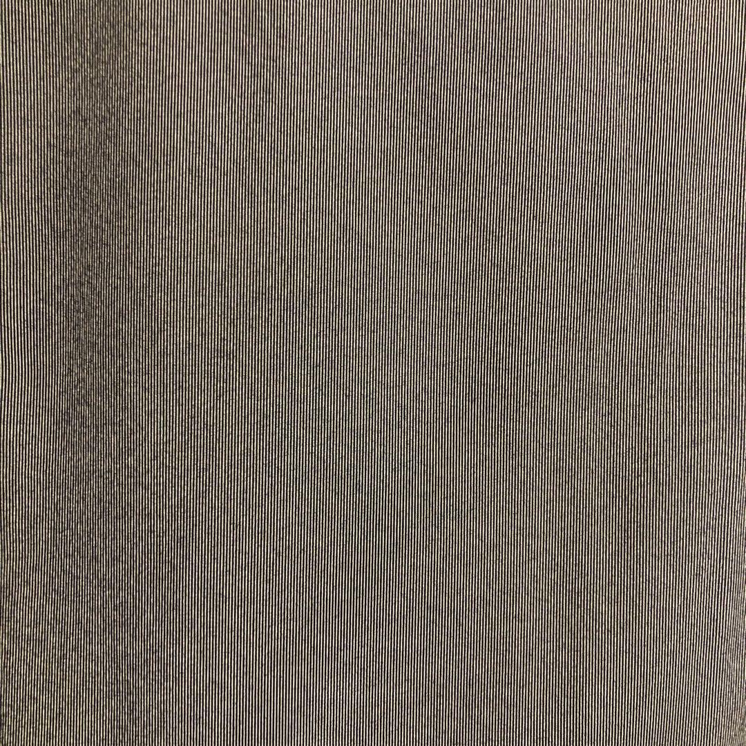 【未使用　トールサイズ】東レ　江戸　万筋　アンサンブル　裄丈70.5 身丈170