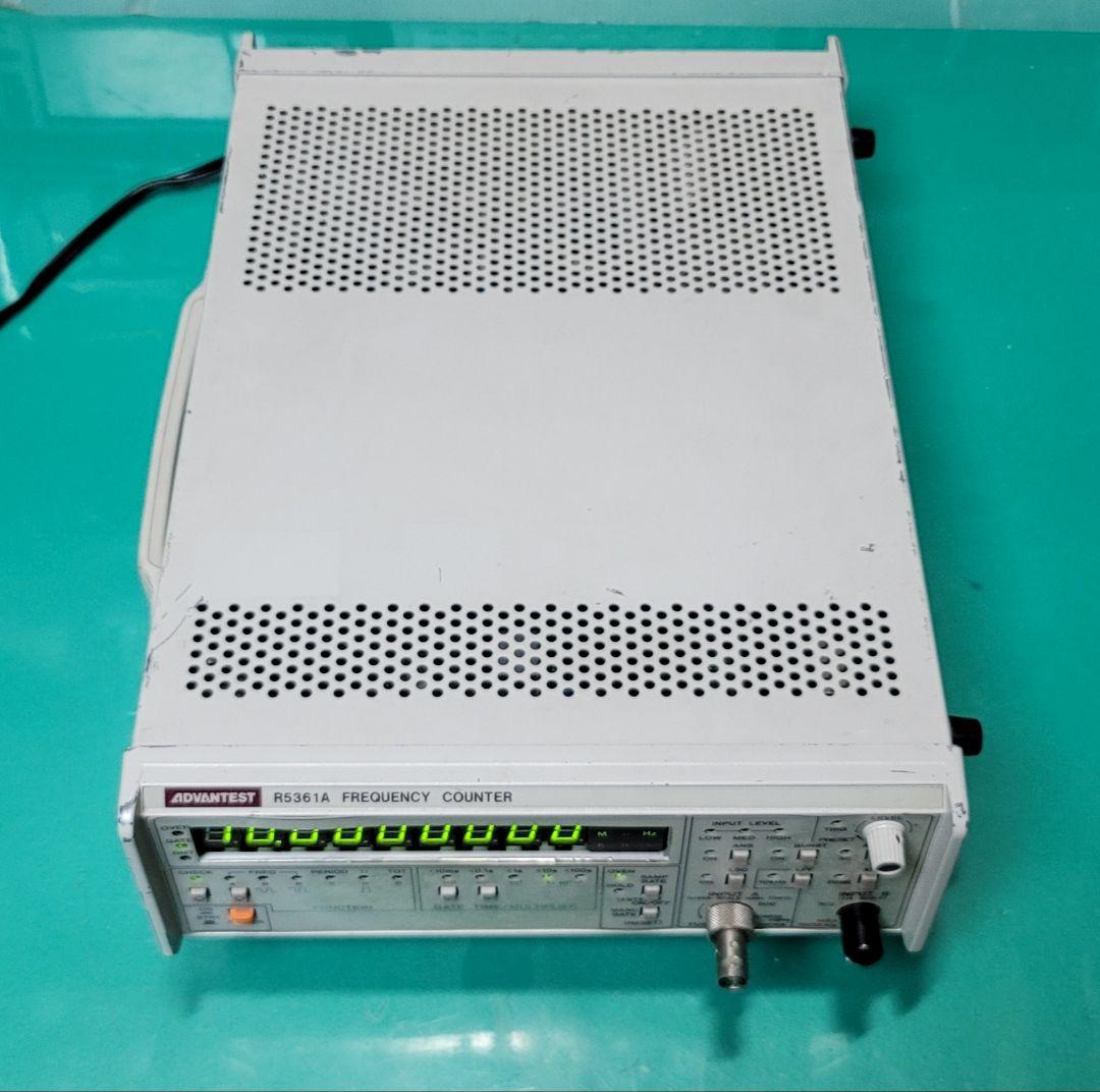 ADVANTEST R5361A 0.2mHz-1000MHz 周波数カウンター - メルカリ