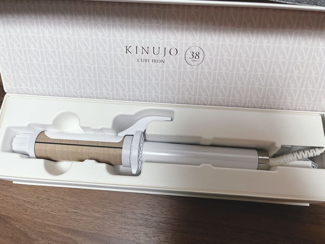 屋根様専用 絹女〜KINUJO〜 カールアイロン 38mm 箱無し オン