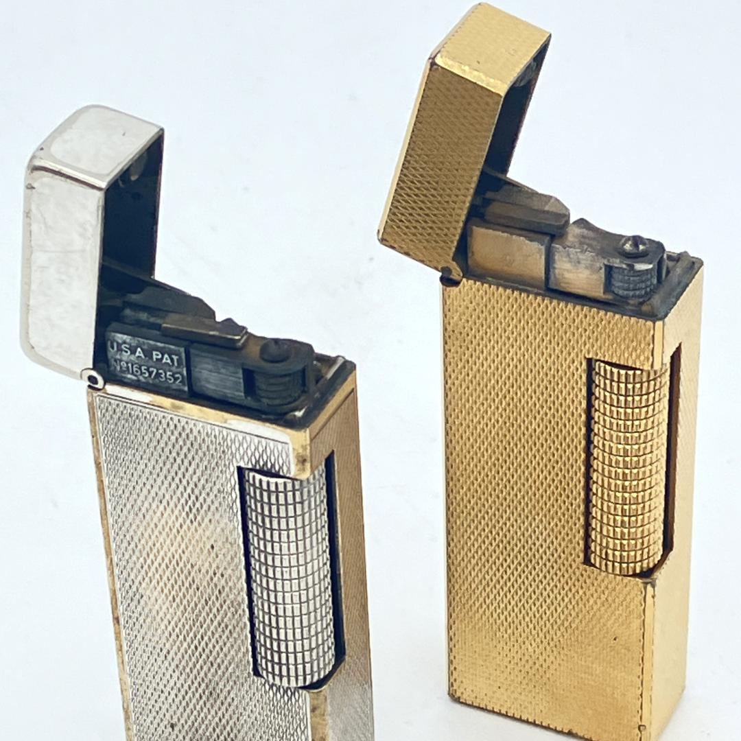 ダンヒルガスライター 金 銀 USA.pat 火花確認 着火未確認 まとめ売り