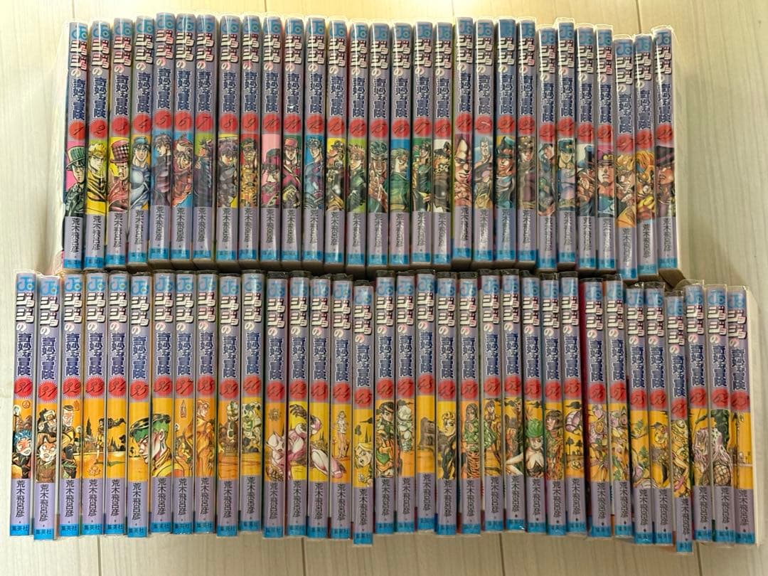 ジョジョの奇妙な冒険　1〜63巻 (中古) 楽天市場】【新品】 ジョジョの奇妙な冒険 全巻 1-63巻 第1部-第5部