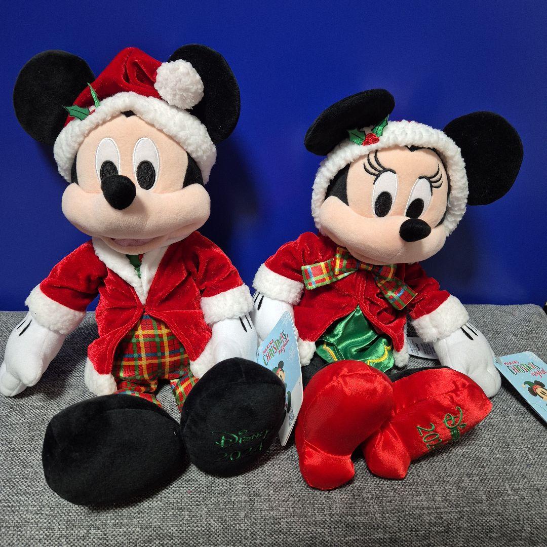 ミッキー・ミニー クリスマスぬいぐるみセット - メルカリ