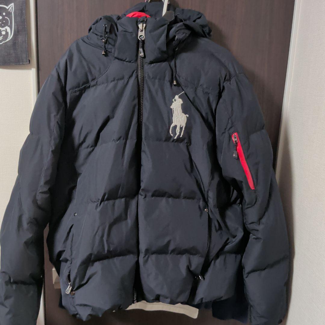 POLO RALPH LAUREN ブラック ダウンジャケット Lサイズ - メルカリ